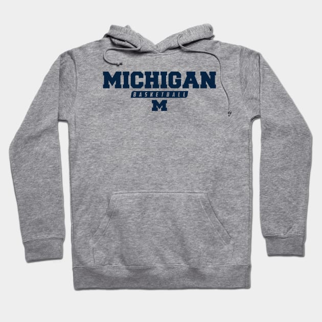 Michigan Basketball Hoodie by Vamp Pattern